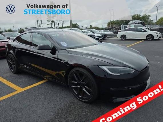 TESLA MODEL S 2022 5YJSA1E50NF487743 image